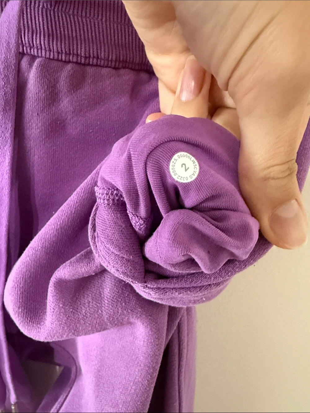 Lululemon Scuba High-Rise Jogger Moonlit Magenta